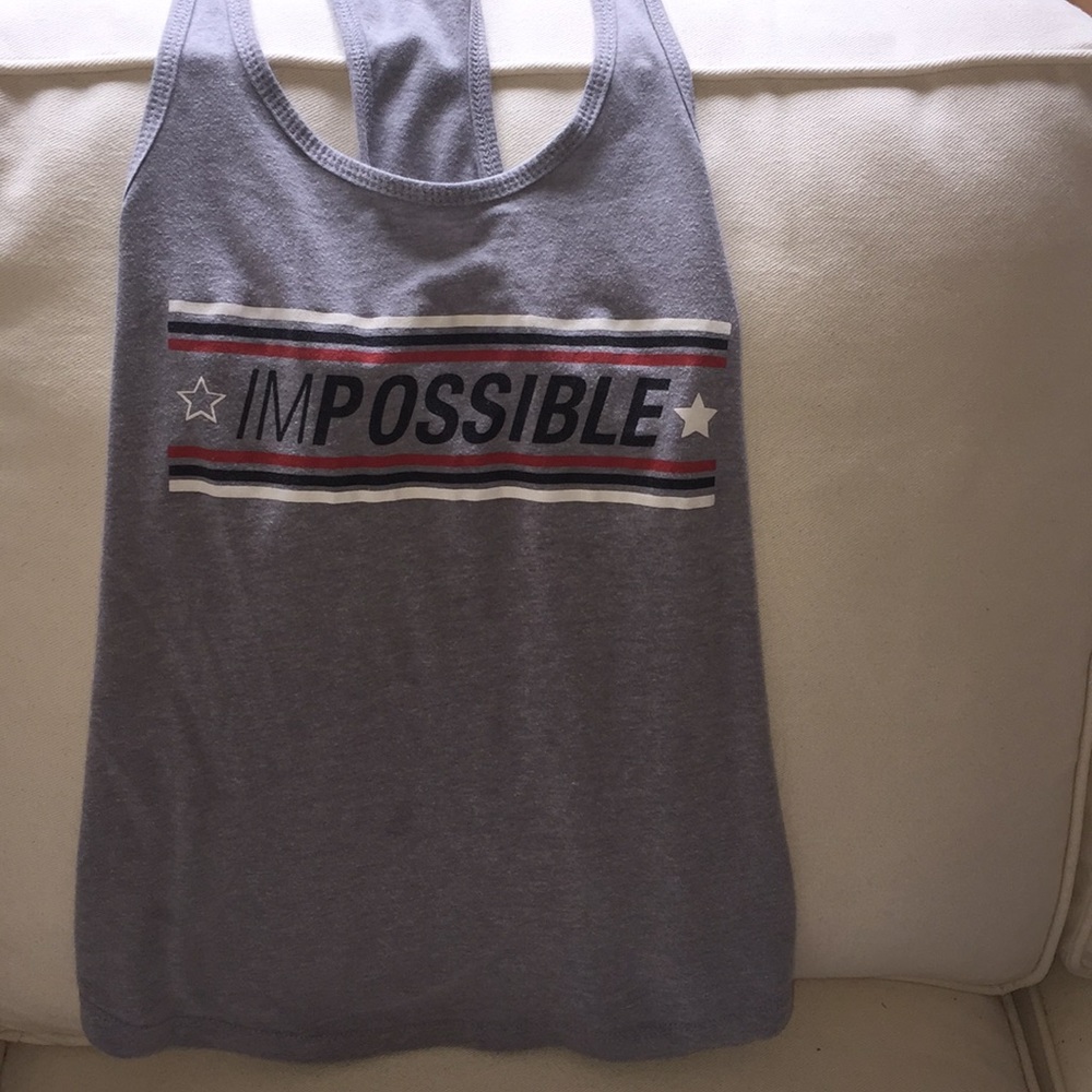 MuscleBox Razor Back Athletic Tee Gray - Picture 6 of 8
